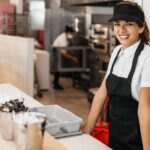 Restaurant worker.