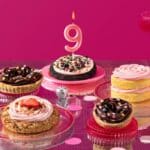 Crumbl 9th birthday desserts.