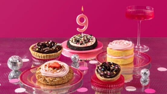 Crumbl 9th birthday desserts.