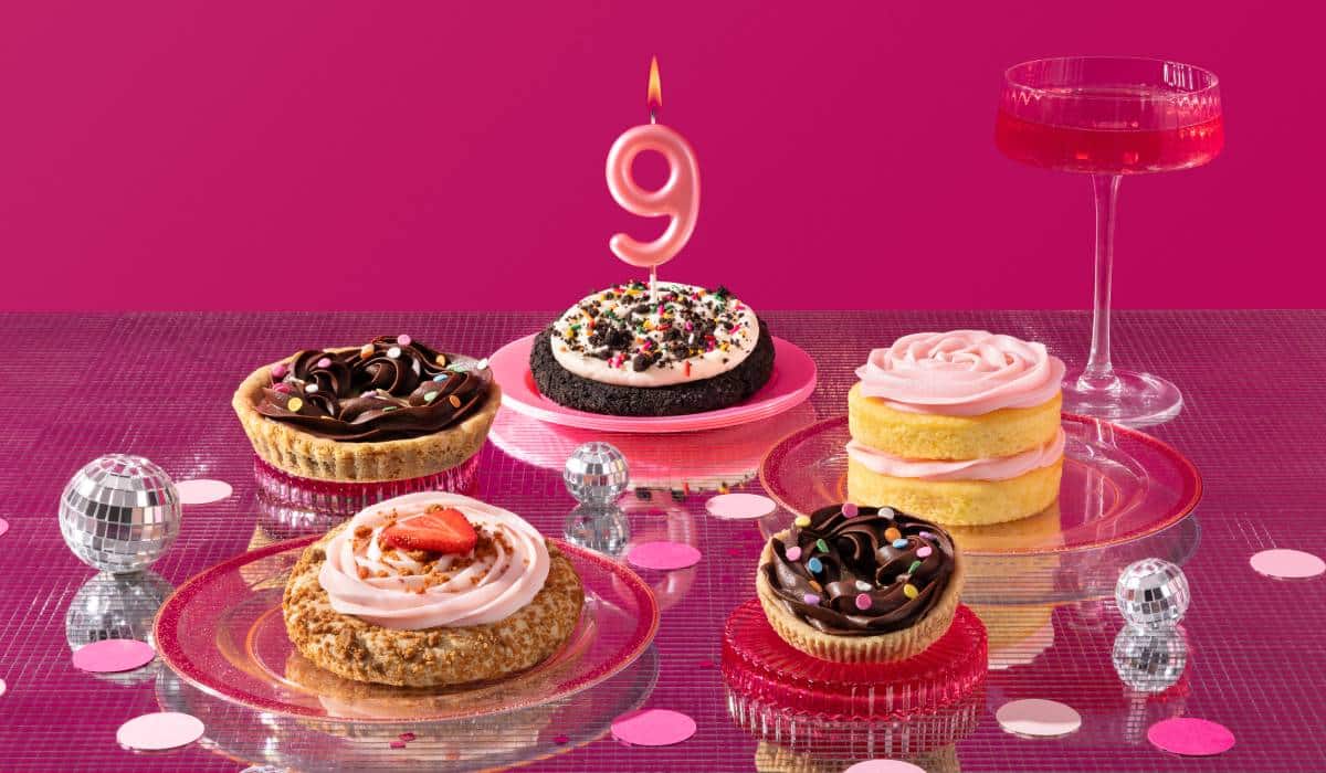 Crumbl 9th birthday desserts.