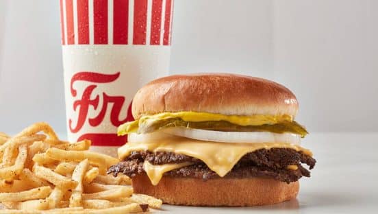 Food from Freddy's.