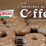 Coffee-flavored doughnuts from Krispy Kreme.