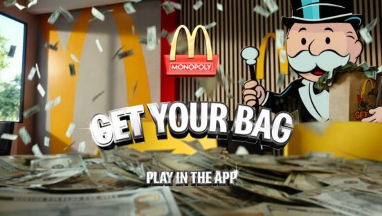 McDonald's monopoly graphic.