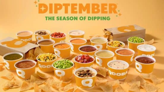 QDOBA's Diptember graphic.