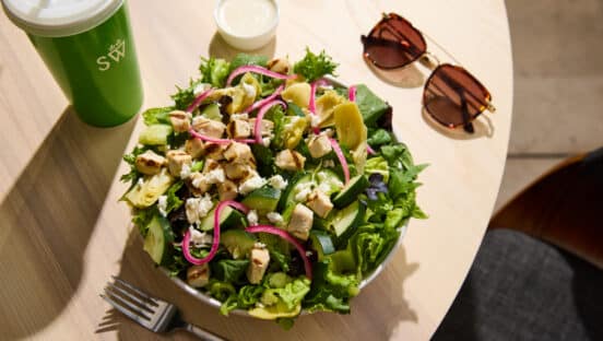Salad from Saladworks.