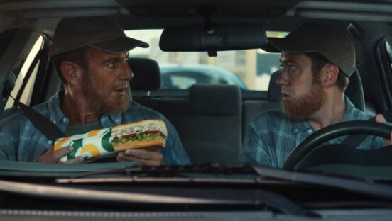 Subway campaign.