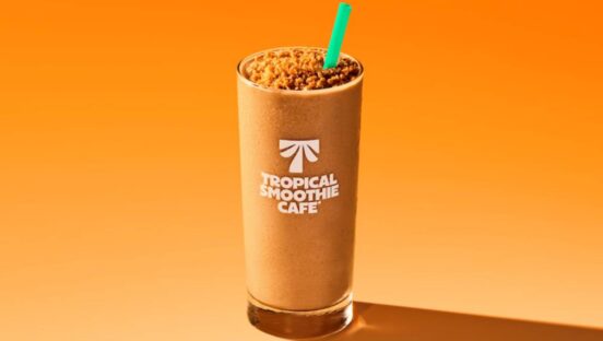 Cold brew from Tropical Smoothie Cafe.