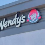 Wendy's signage.
