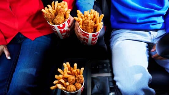 The KFC bucket dates back to 1957.