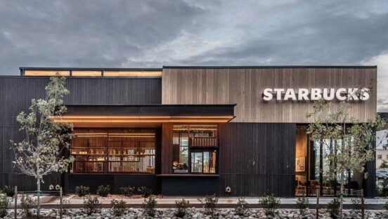 Starbucks shop.