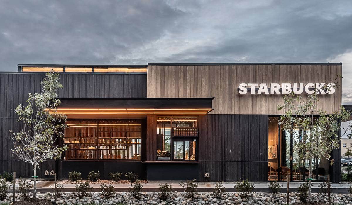 Starbucks shop.