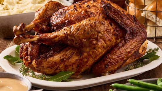Cowboy Chicken holiday meals.
