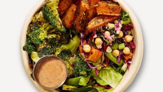 Dig Inn's seasonal market salad.