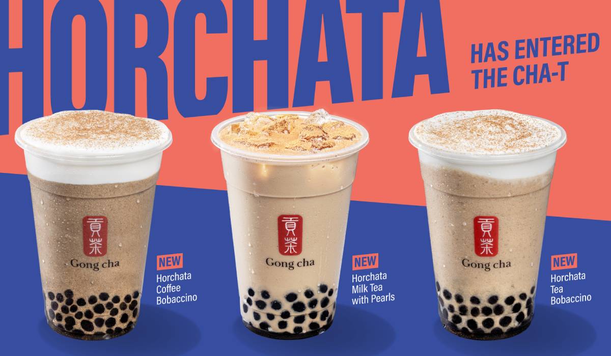 Gong cha to introduce Horchata Milk Tea.