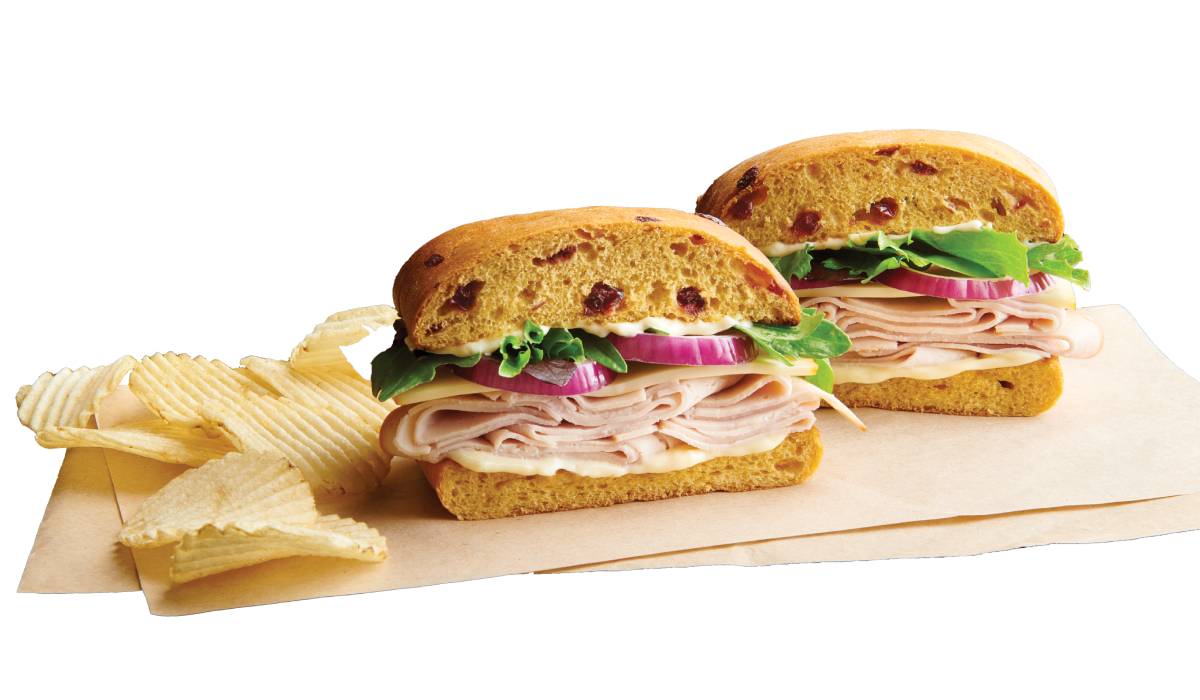 The Harvest Turkey Sandwich from Jason's Deli.