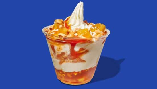 Hazel Caramel Apple Sundae from Burgerville.