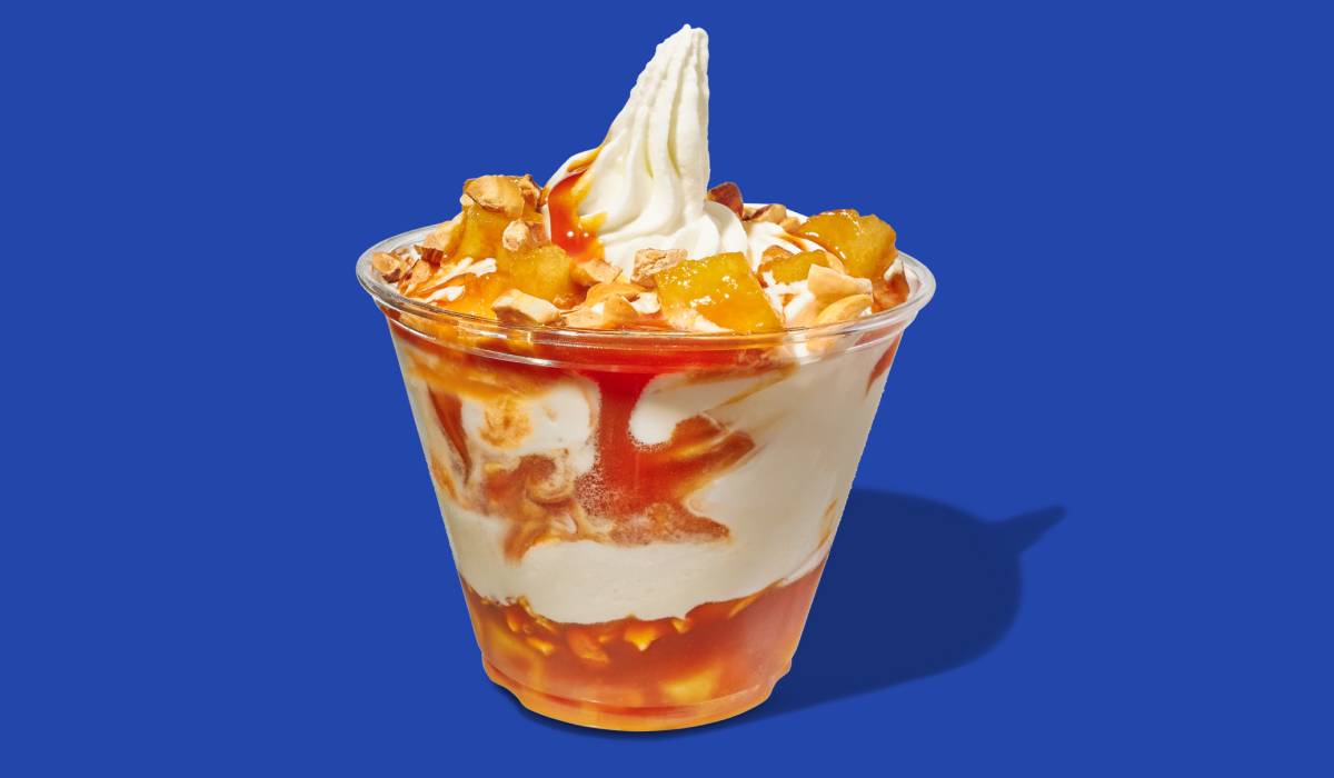 Hazel Caramel Apple Sundae from Burgerville.
