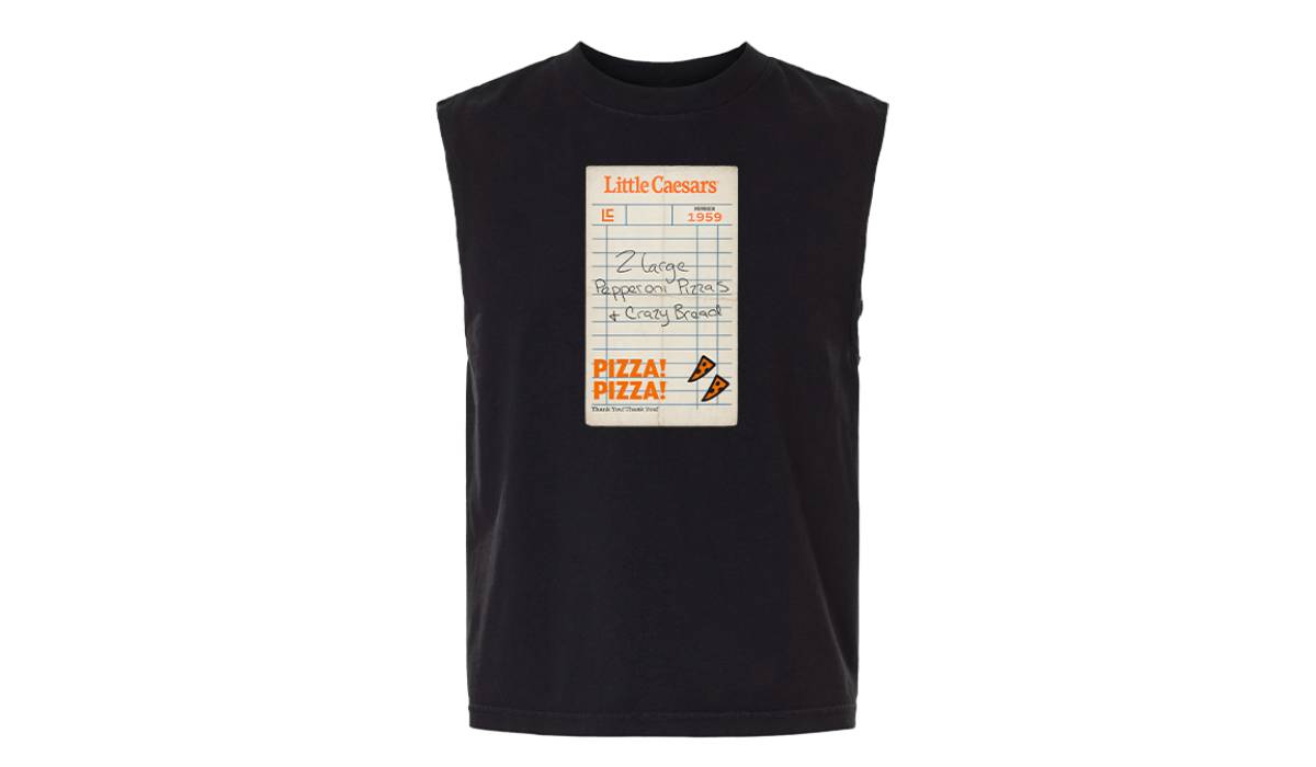 Little Caesars athletic gear.