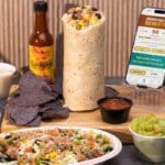 Food from Pancheros.