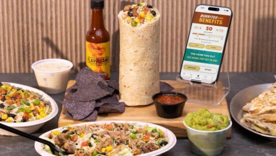Food from Pancheros.