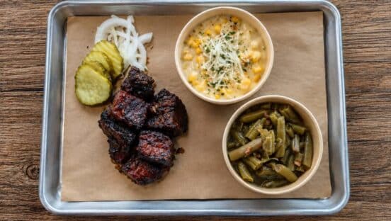 Pork Belly menu from Smokey Mo's.