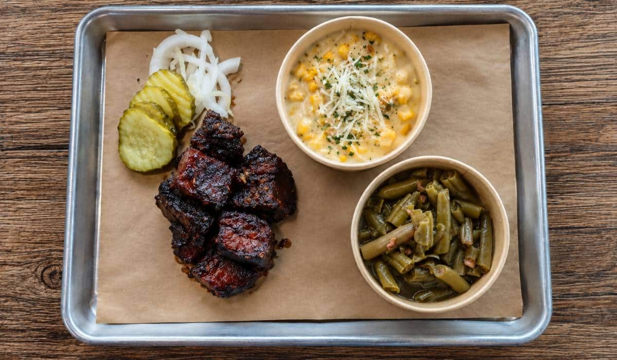 Pork Belly menu from Smokey Mo's.