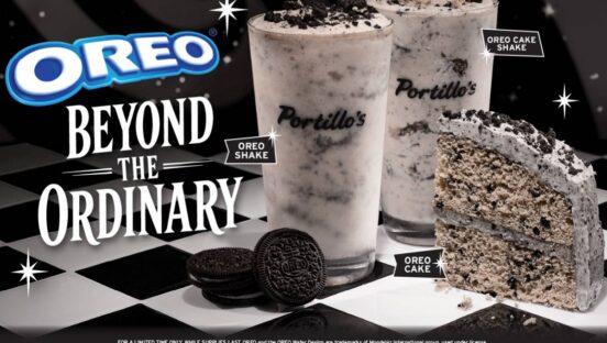 Portillo's OREO lineup.