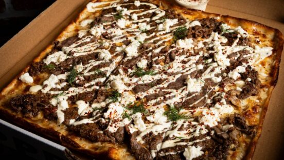 Prince St. Pizza's latest Greek innovation.