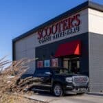 Scooter's Coffee shop.