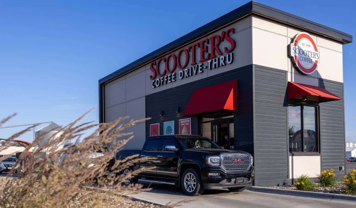 Scooter's Coffee shop.