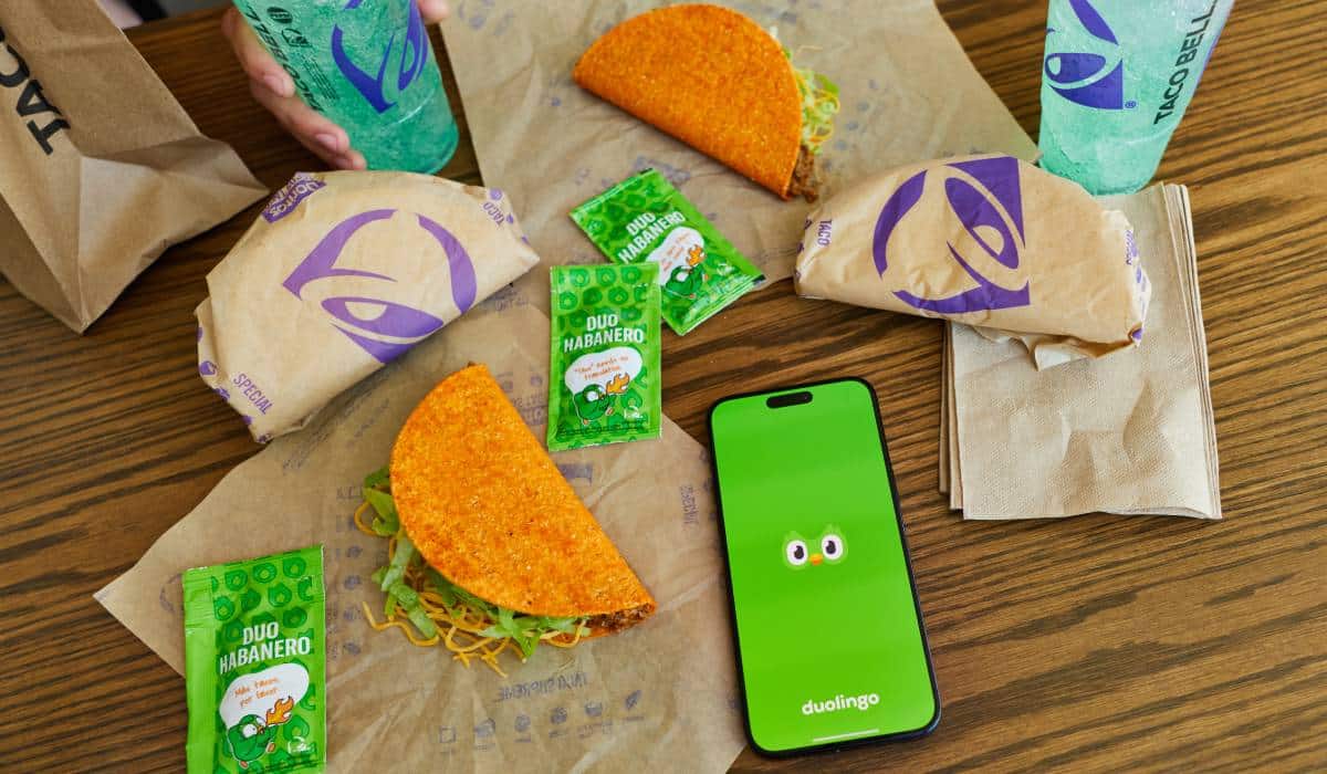 Taco Bell's new Duolingo sauces.