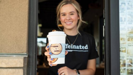 Ziggi's Coffee barista.